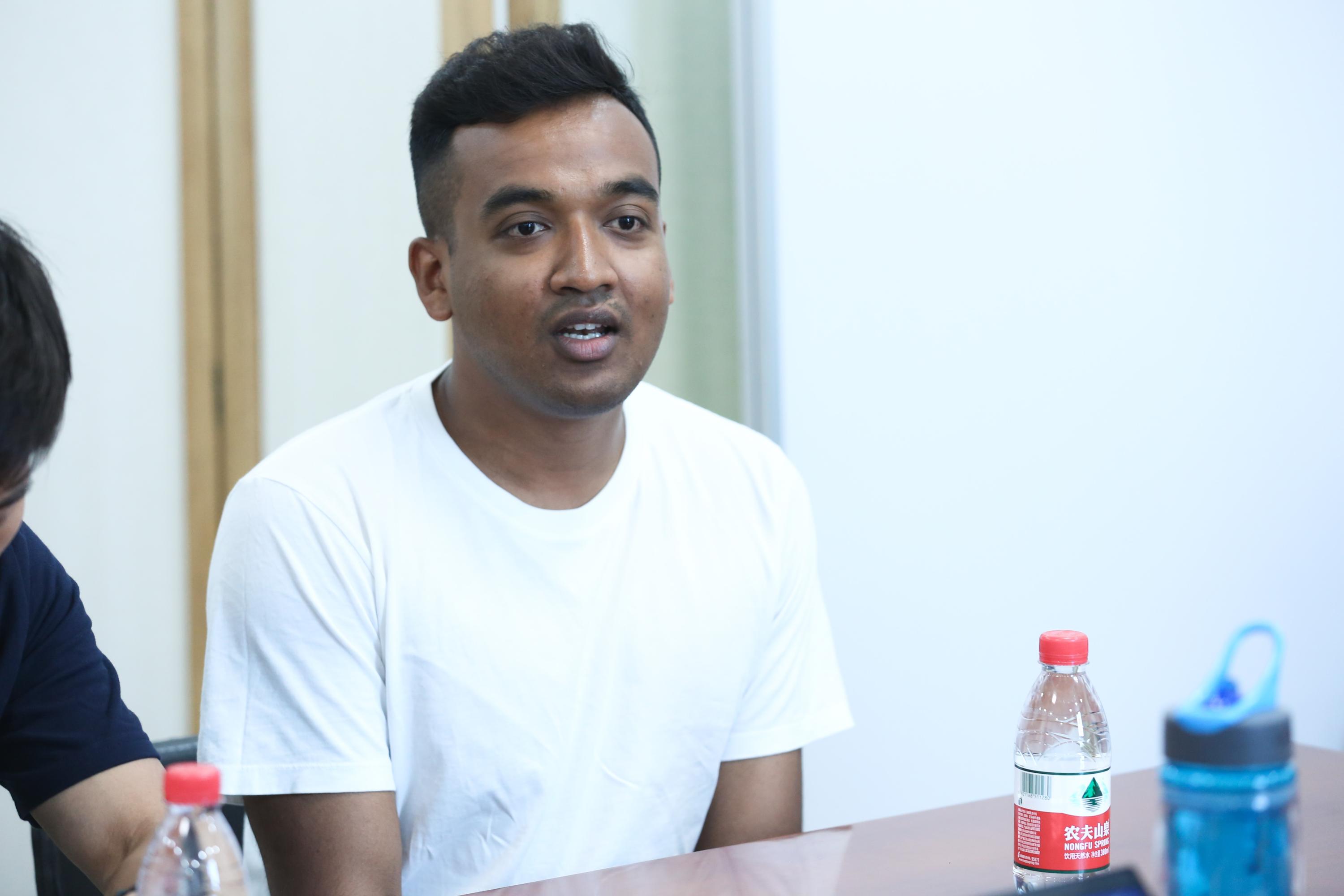 元培学院孟加拉籍本科生阳光